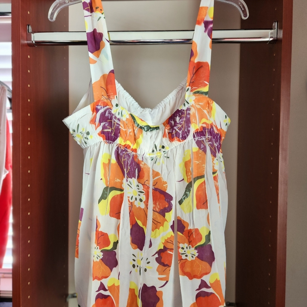 Tank top style blouse